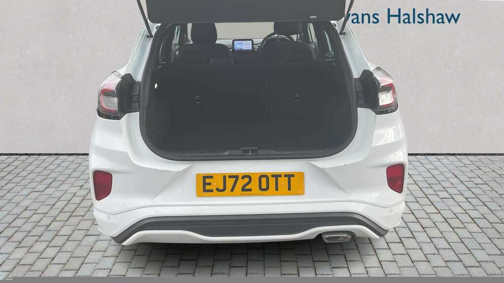 Ford Puma 1.0 Ecoboost Hybrid Mhev St-line Dct 2022 EJ72OTT White #5