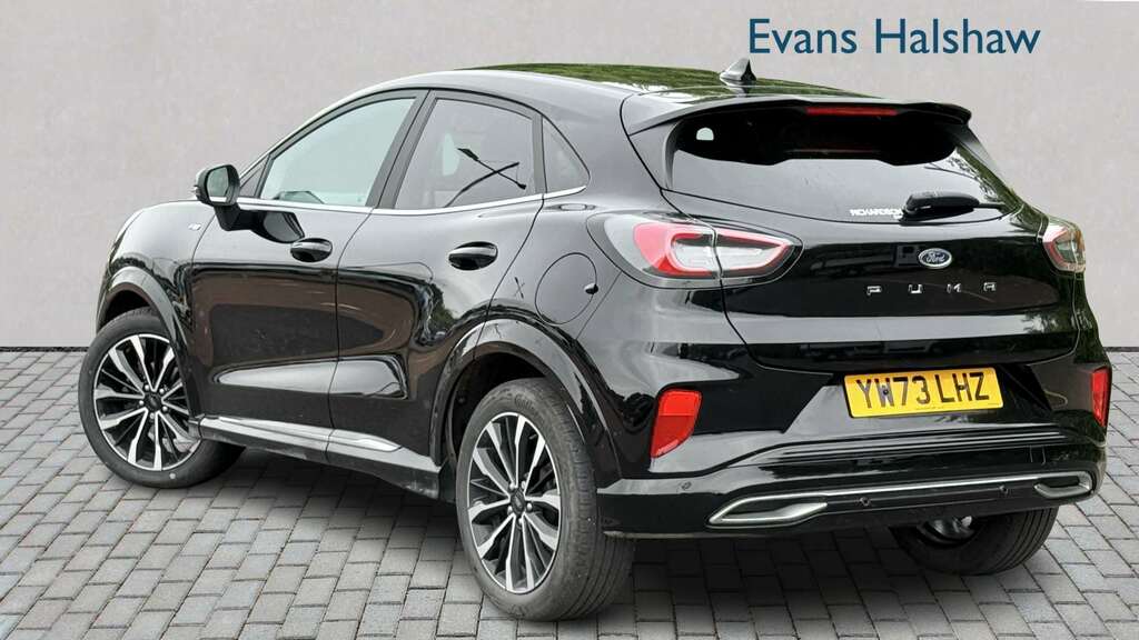 Ford Puma 1.0 Ecoboost Hybrid Mhev 155 St-line Vignale 2 YW73LHZ Black #2
