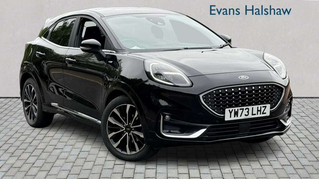 Ford Puma 1.0 Ecoboost Hybrid Mhev 155 St-line Vignale 2 Black