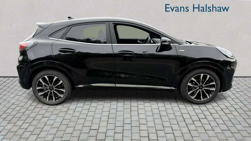 Ford Puma 1.0 Ecoboost Hybrid Mhev 155 St-line Vignale 2 YW73LHZ Black #4