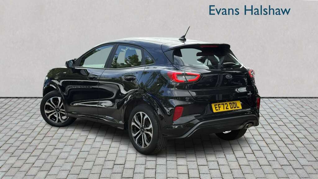 Ford Puma 1.0 Ecoboost Hybrid Mhev St-line Dct 2023 EF72DDL Black #2