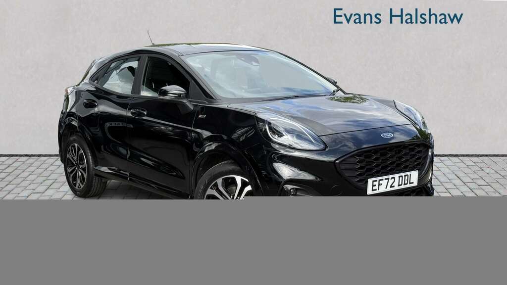 Ford Puma 1.0 Ecoboost Hybrid Mhev St-line Dct 2023 Black
