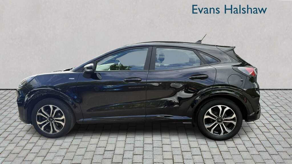 Ford Puma 1.0 Ecoboost Hybrid Mhev St-line Dct 2023 EF72DDL Black #3