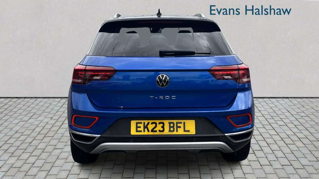 Volkswagen T-Roc 1.0 Tsi Style 2023 EK23BFL Blue #5