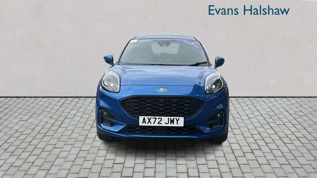 Ford Puma 1.0 Ecoboost Hybrid Mhev St-line Dct 2023 AX72JWY Blue #3