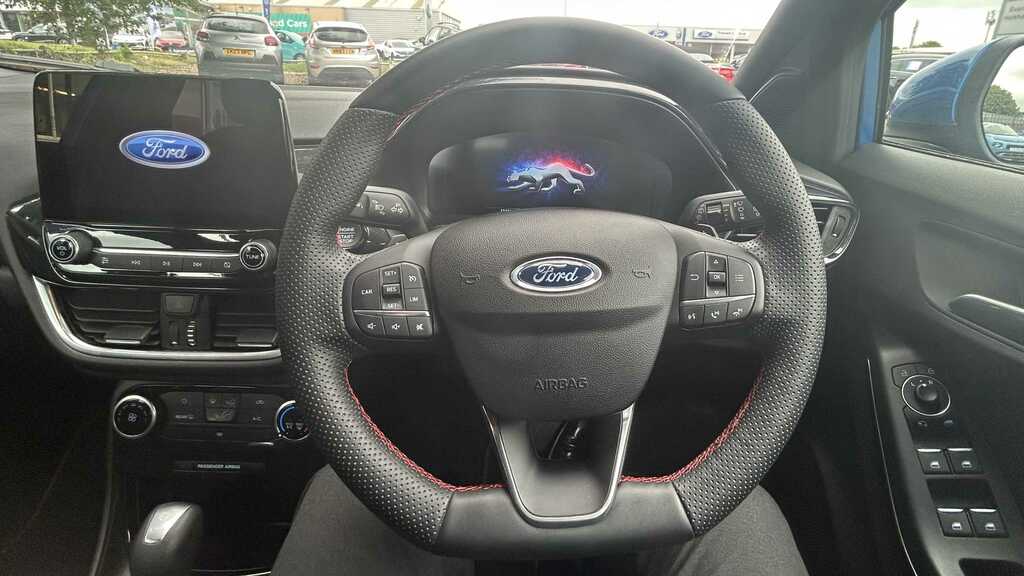 Ford Puma 1.0 Ecoboost Hybrid Mhev St-line Dct 2023 AX72JWY Blue #6