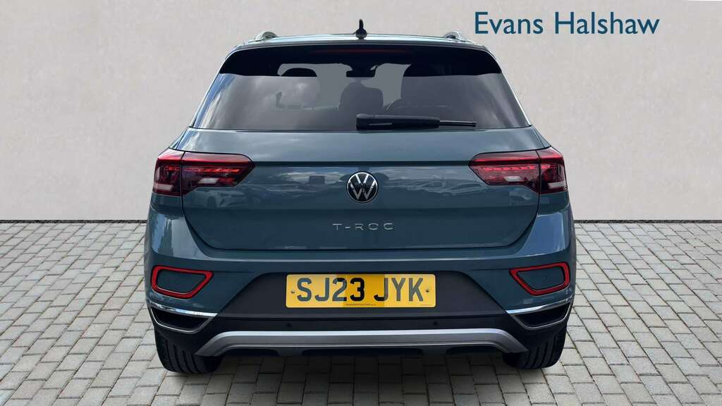 Volkswagen T-Roc 1.5 Tsi Style 2023 SJ23JYK Blue #5