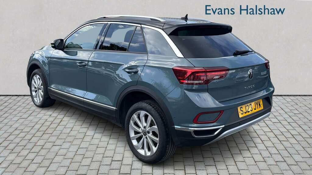 Volkswagen T-Roc 1.5 Tsi Style 2023 SJ23JYK Blue #2