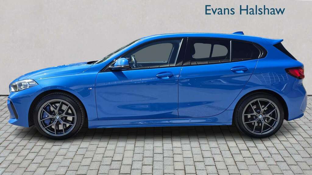 BMW 1 Series 120D M Sport Step Live Cockpit Pro 2022 YH22PYP Blue #5