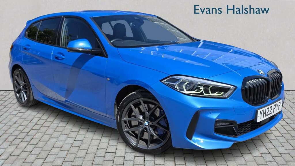 BMW 1 Series 120D M Sport Step Live Cockpit Pro 2022 Blue