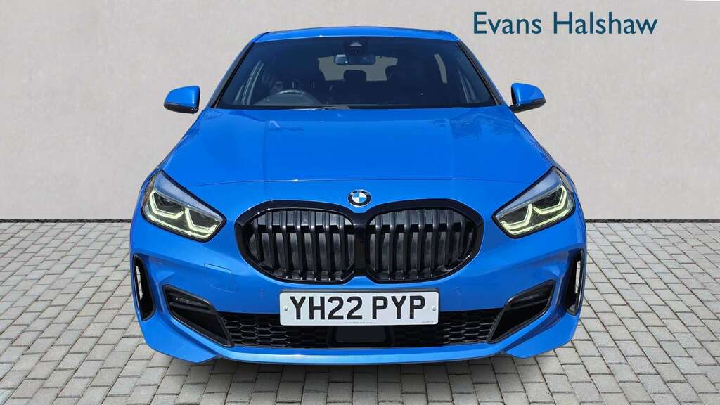 BMW 1 Series 120D M Sport Step Live Cockpit Pro 2022 YH22PYP Blue #2