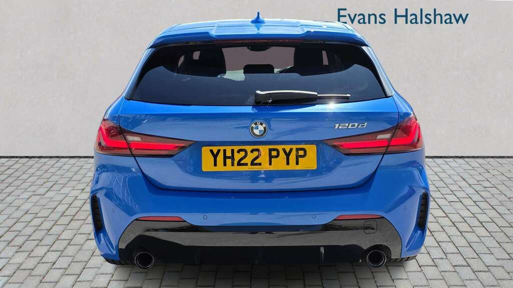 BMW 1 Series 120D M Sport Step Live Cockpit Pro 2022 YH22PYP Blue #6