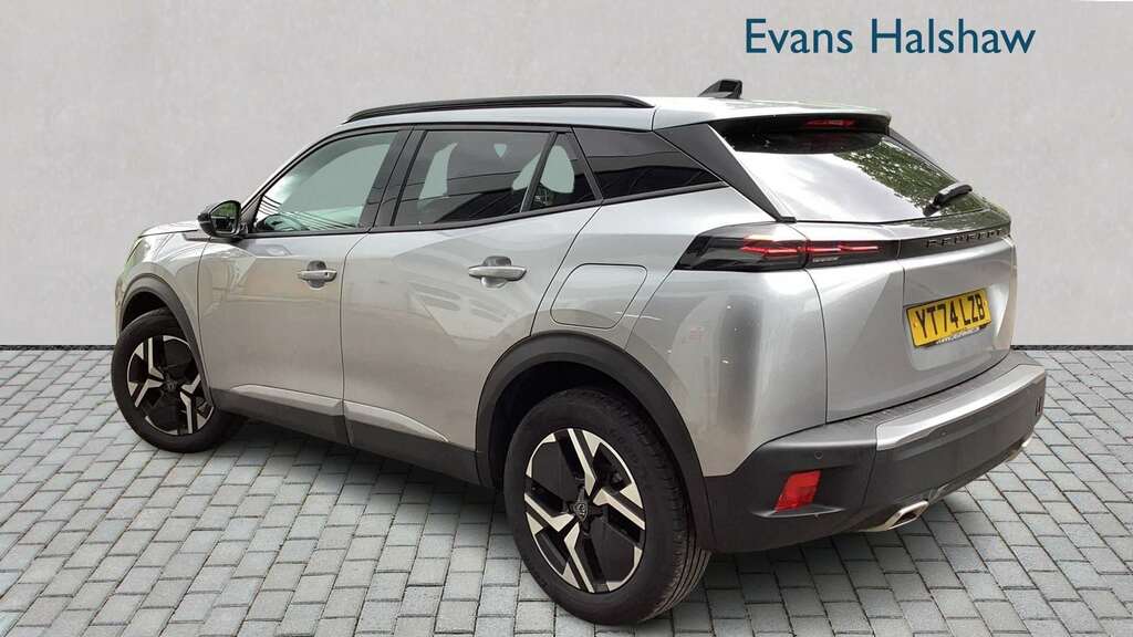 Peugeot 2008 1.2 Puretech 130 Allure Eat8 2025 YT74LZB Grey #2