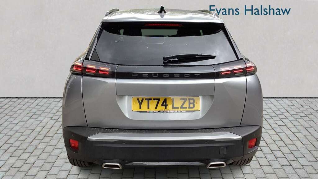 Peugeot 2008 1.2 Puretech 130 Allure Eat8 2025 YT74LZB Grey #4