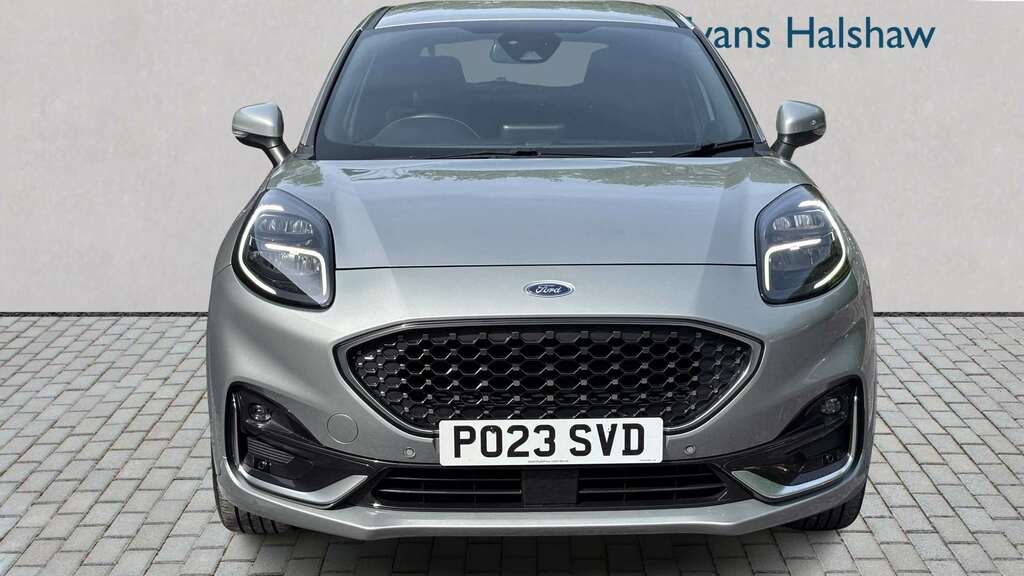 Ford Puma 1.0 Ecoboost Hybr Mhev 155 St-line Vignale Dct PO23SVD Silver #4