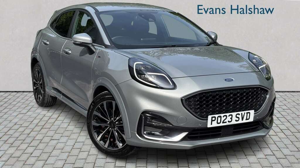 Ford Puma 1.0 Ecoboost Hybr Mhev 155 St-line Vignale Dct Silver