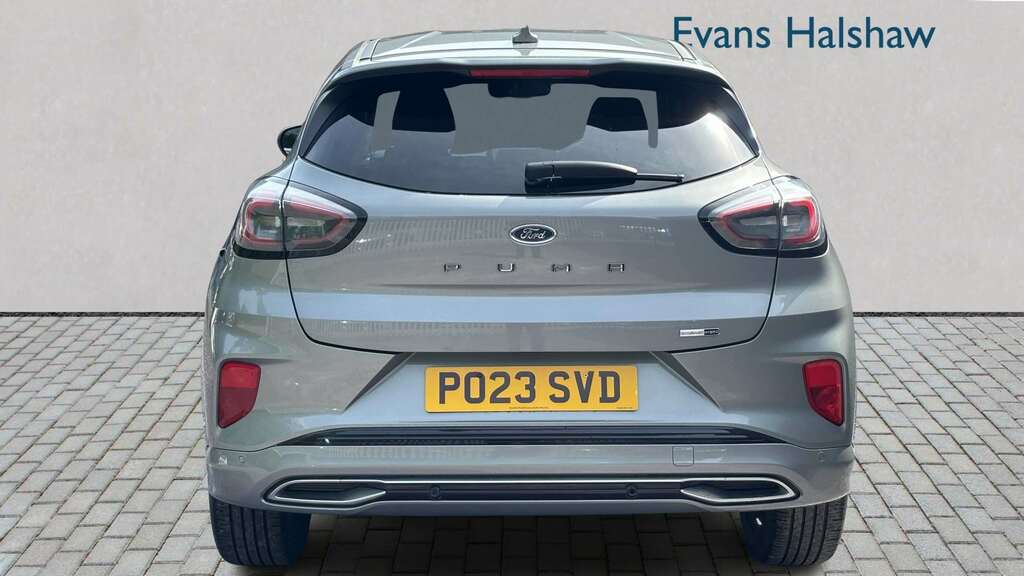 Ford Puma 1.0 Ecoboost Hybr Mhev 155 St-line Vignale Dct PO23SVD Silver #6