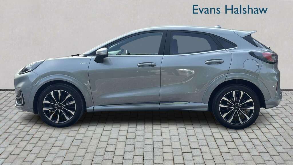 Ford Puma 1.0 Ecoboost Hybr Mhev 155 St-line Vignale Dct PO23SVD Silver #5