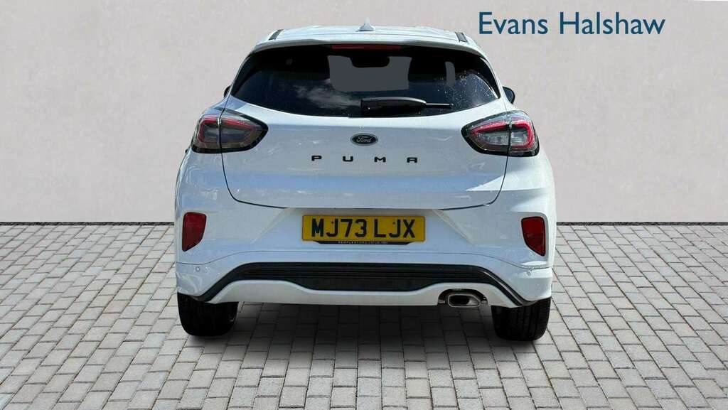 Ford Puma 1.0 Ecoboost Hybrid Mhev St-line X Dct 2023 MJ73LJX White #3