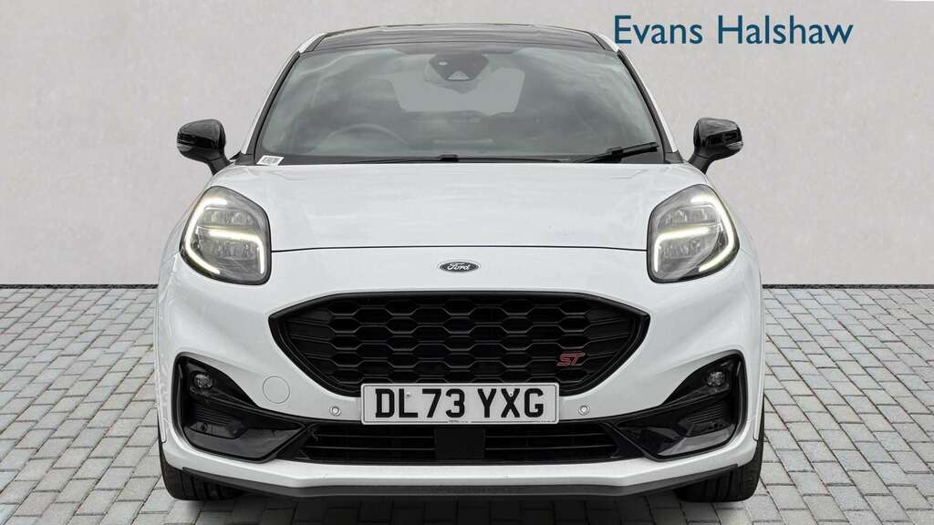 Ford Puma 1.0 Ecoboost Hybrid Mhev St Dct 2023 DL73YXG White #4