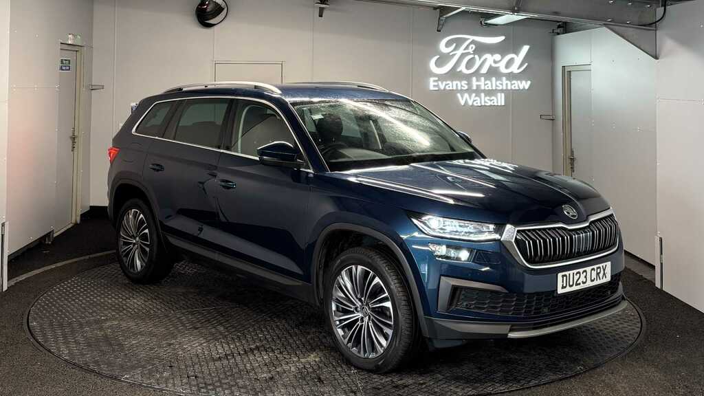 Skoda Kodiaq 1.5 Tsi Se L Executive Dsg 7 Seat 2023 DU23CRX Blue