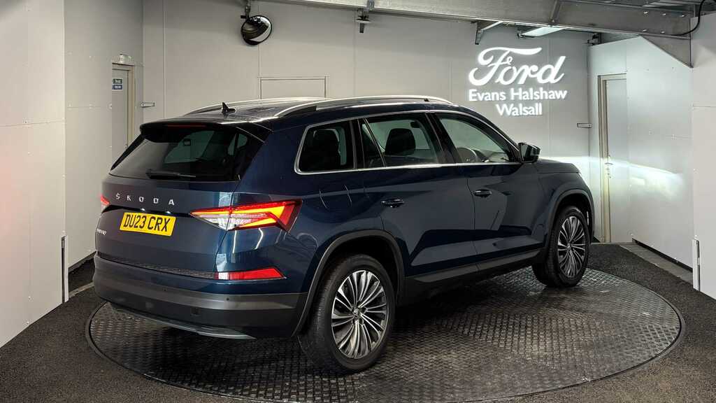 Skoda Kodiaq 1.5 Tsi Se L Executive Dsg 7 Seat 2023 DU23CRX Blue #5