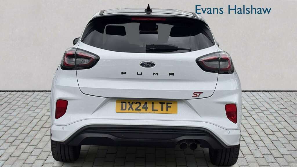 Ford Puma 1.0 Ecoboost Hybrid Mhev St Dct 2024 DX24LTF White #4