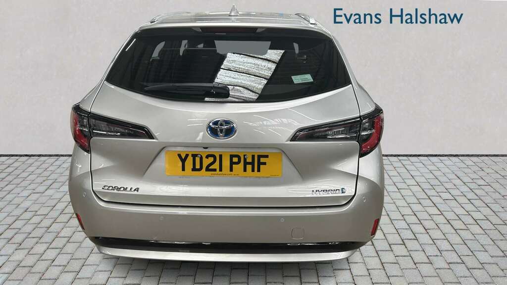 Toyota Corolla 1.8 Vvt-i Hybrid Icon Tech Cvt 2021 Silver #4