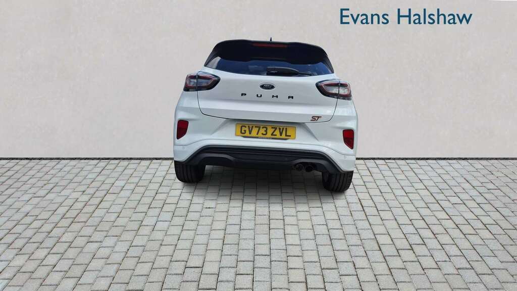 Ford Puma 1.0 Ecoboost Hybrid Mhev St Dct 2024 GV73ZVL White #4