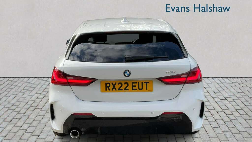 BMW 1 Series 118I 136 M Sport Step Lcp 2022 RX22EUT White #4