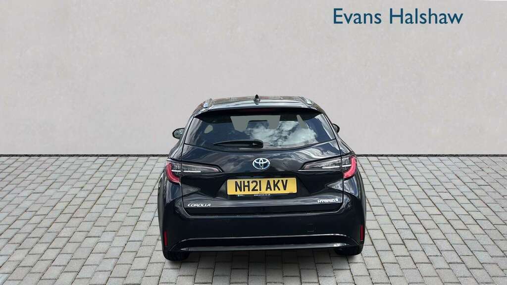 Toyota Corolla 1.8 Vvt-i Hybrid Icon Tech Cvt 2021 NH21AKV Black #3