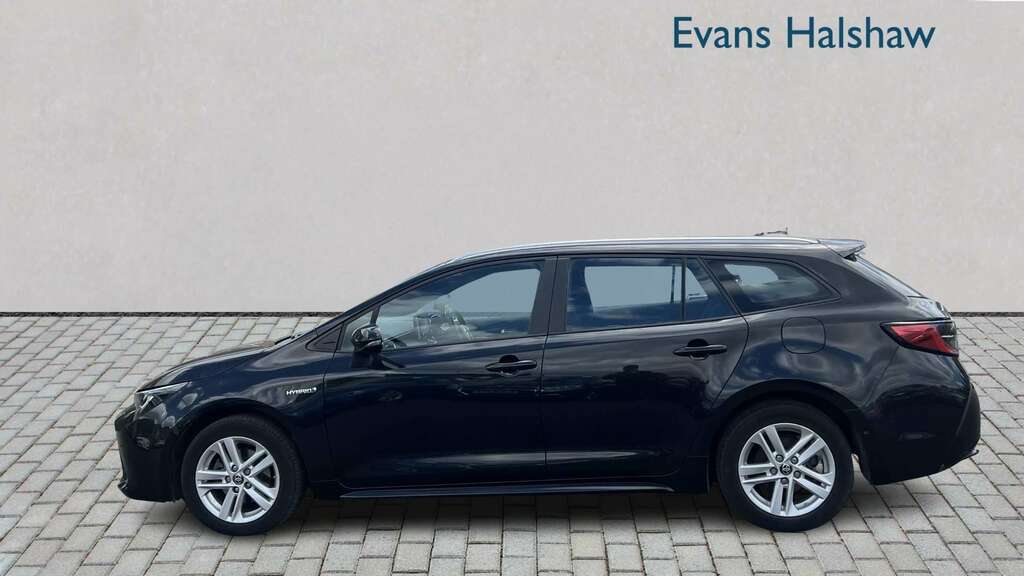 Toyota Corolla 1.8 Vvt-i Hybrid Icon Tech Cvt 2021 NH21AKV Black #2