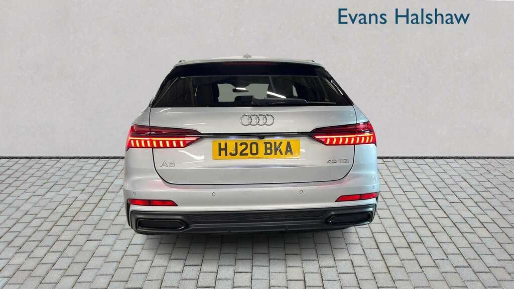 Audi A6 40 Tdi Black Edition S Tronic 2020 HJ20BKA Silver #6