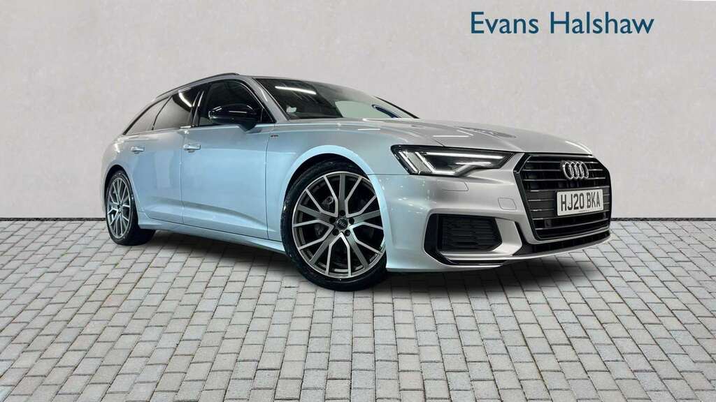 Audi A6 40 Tdi Black Edition S Tronic 2020 Silver