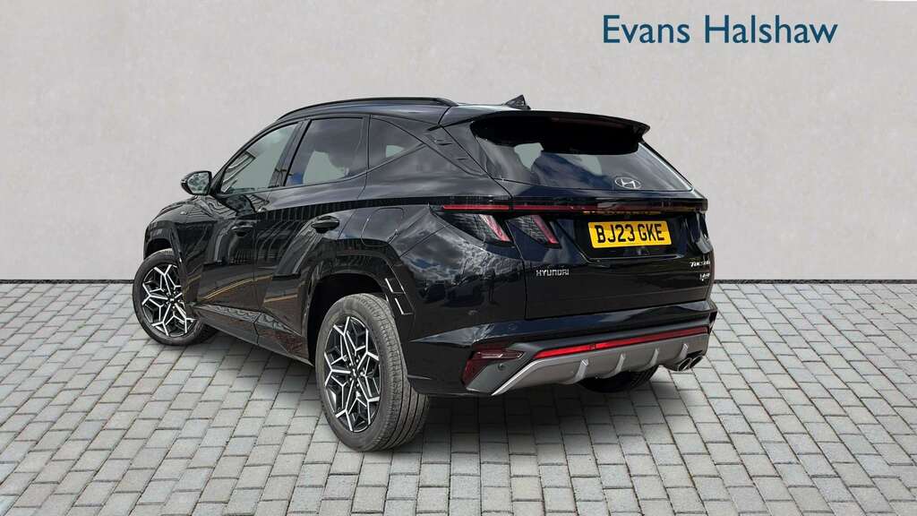 Hyundai Tucson 1.6 Tgdi Hybrid 230 N Line 2Wd 2023 BJ23GKE Black #2
