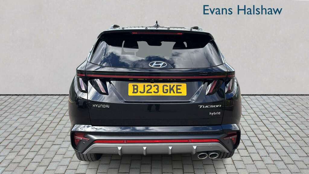 Hyundai Tucson 1.6 Tgdi Hybrid 230 N Line 2Wd 2023 BJ23GKE Black #5
