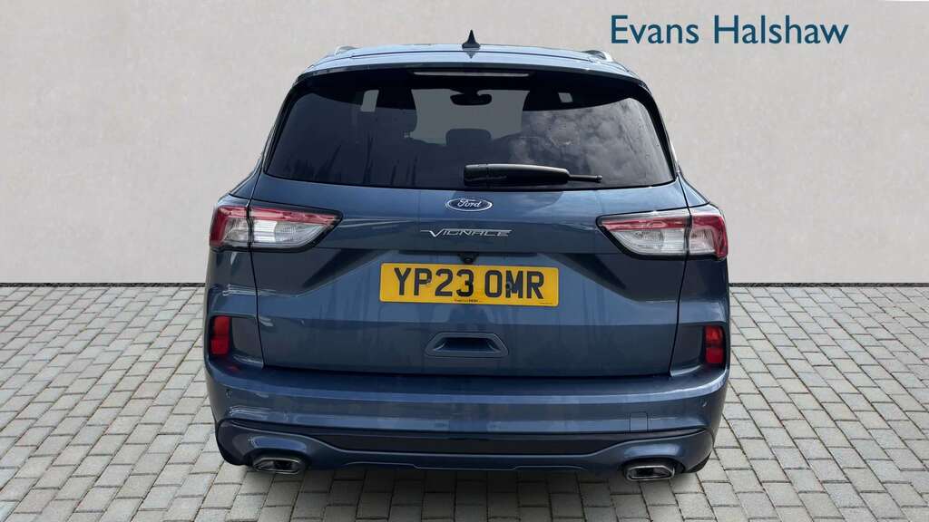 Ford Kuga 2.5 Fhev Vignale Cvt 2023 YP23OMR Blue #4