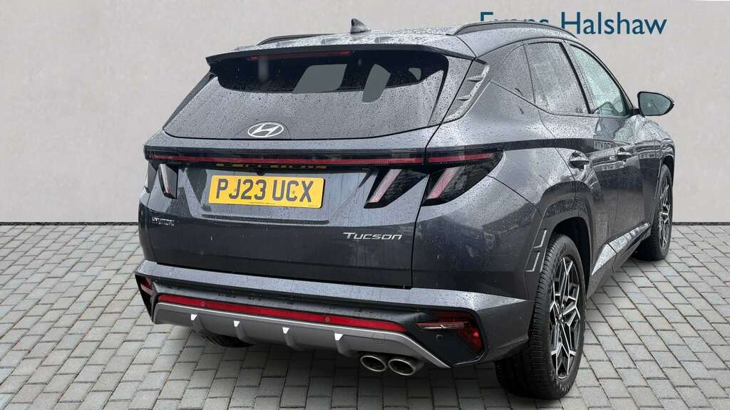 Hyundai Tucson 1.6 Tgdi 48V Mhd N Line S 2Wd Dct 2023 Grey #4