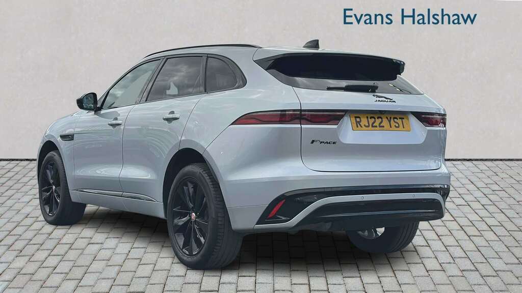 Jaguar F-Pace 2.0 D200 R-dynamic Black Awd 2022 RJ22YST Silver #2