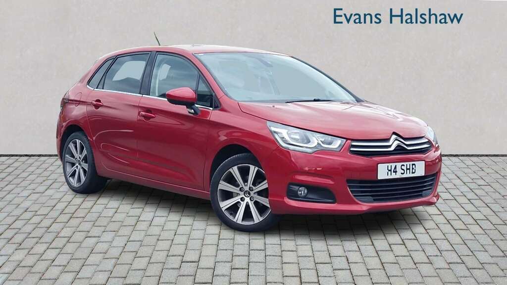 Citroen C4 1.6 Bluehdi 120 Platinum 2018 Red