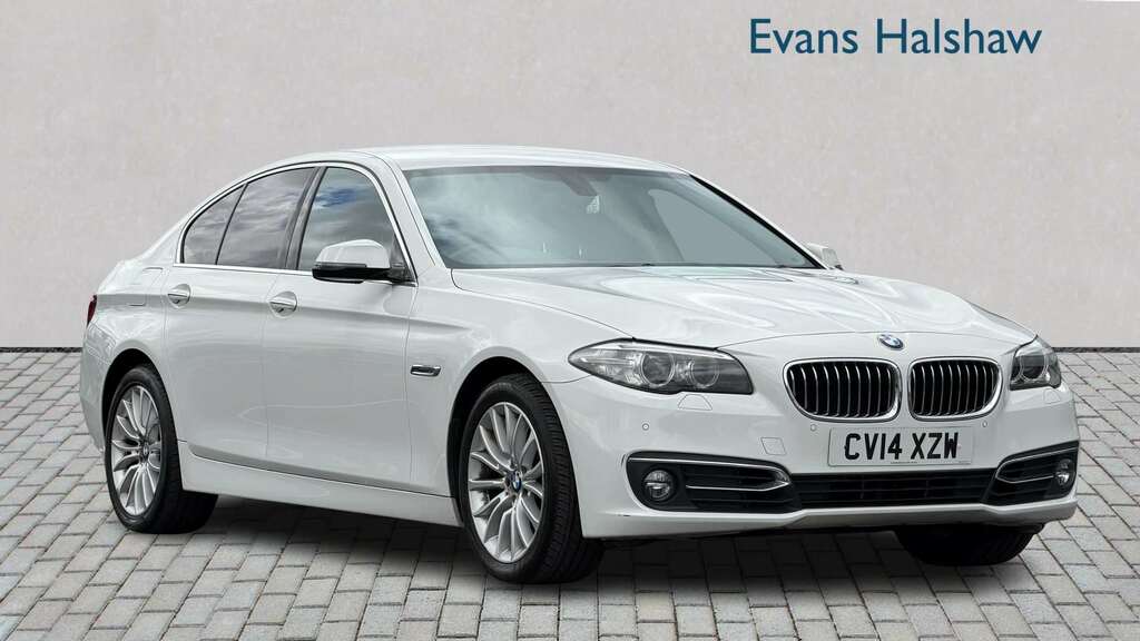 BMW 5 Series 520D Luxury Step 2014 White
