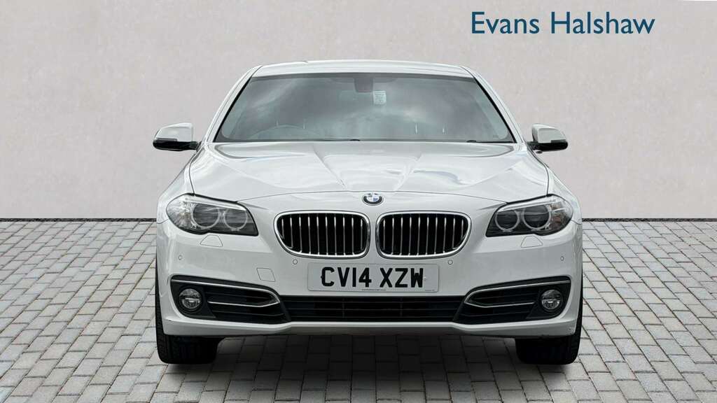 BMW 5 Series 520D Luxury Step 2014 CV14XZW White #4