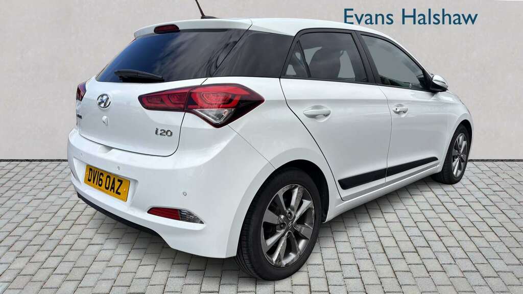 Hyundai I20 1.0T Gdi Premium Nav 2016 DV16OAZ White #5