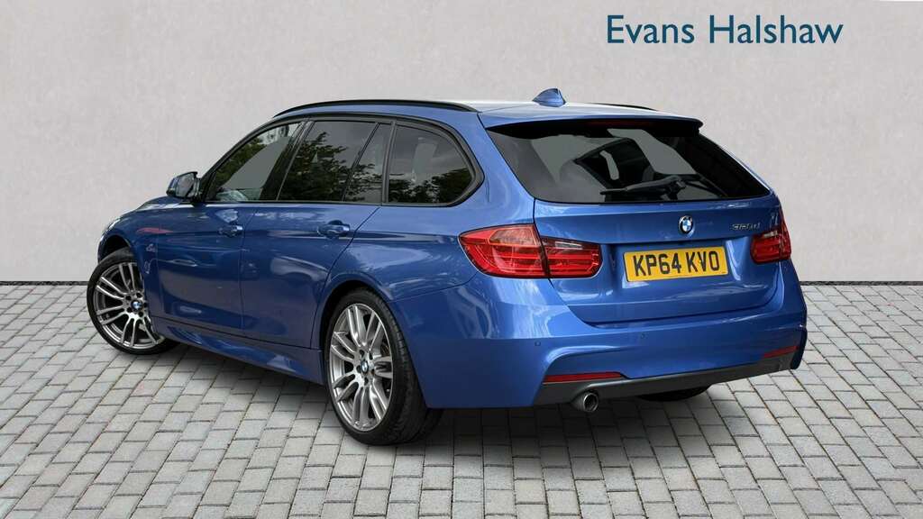 BMW 3 Series 320D M Sport Step 2014 KP64KVO Blue #2