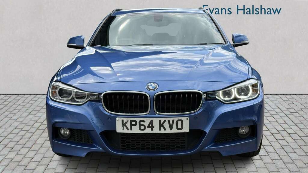 BMW 3 Series 320D M Sport Step 2014 KP64KVO Blue #4