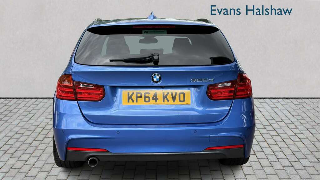 BMW 3 Series 320D M Sport Step 2014 KP64KVO Blue #5
