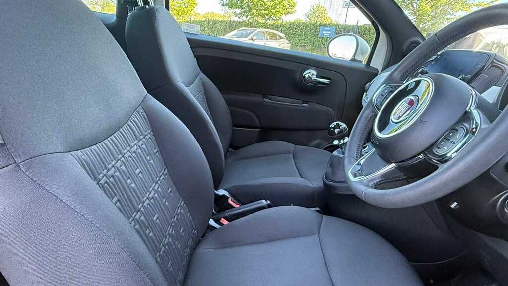 Fiat 500 1.0 Mild Hybrid 2023 FE73OUU White #4