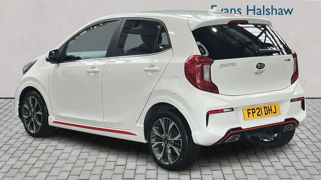 Kia Picanto 1.0T Gdi Gt-line 4 Seats 2021 FP21DHJ White #2