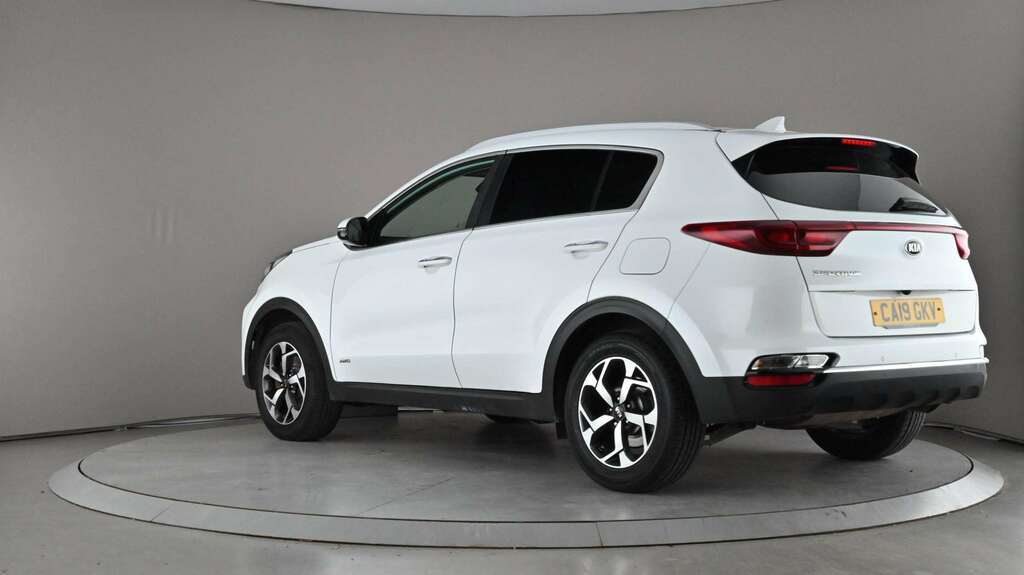 Kia Sportage 1.6T Gdi Isg 2 Awd 2019 CA19GKV White #4