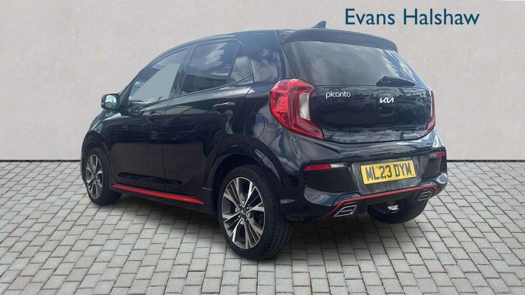 Kia Picanto 1.0 Gt-line 4 Seats 2023 ML23DYM Black #2